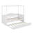 Andresa Twin Size Canopy Day Bed With Twin Size Trundle-446119924