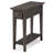 Solid + Manufactured Wood Narrow Chairside Table-301589550