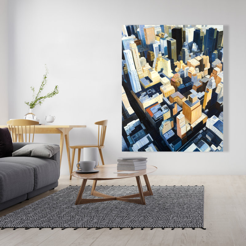Toile Manhattan View - Empire State Building Home Decor