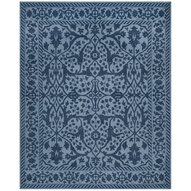 Ellicottville Restoration Vintage Hand Tufted Wool Oriental Rug, Rectangle 4' x 6'