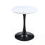 Ronde ronde avec base en métal robuste-1396133429