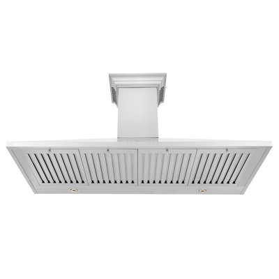 36" Crown Sound 400 CFM Convertible Wall Mount Range Hood in Stainless Steel with Wi-Fi