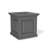 Nantucket Square Resin Planter Box with Water Reservoir-1174501562-1110789905