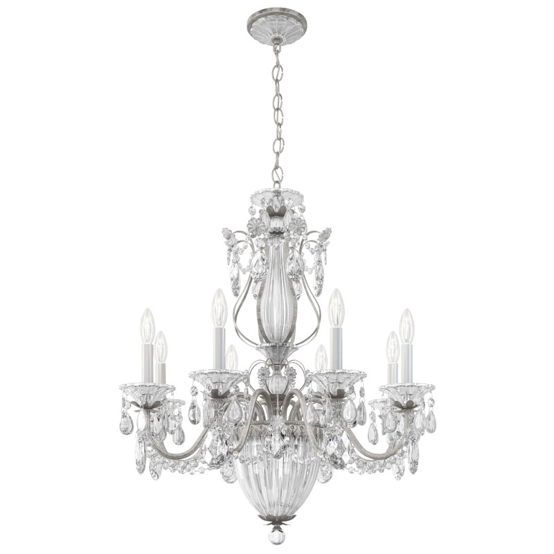 Bagatelle 11 - Light Chandelier, Heritage, Polished Silver