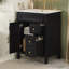 Meuble-lavabo 24 po avec lavabo en céramique-483929062