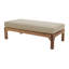 Portingale Outdoor Teak Ottoman-1778756107
