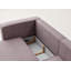 Four-Seater Corner Sofa With Bed Function-433142003-433142004
