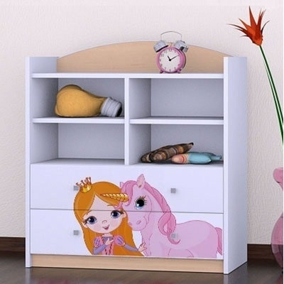Mariah 96 cm H X 86 cm W Kids Cube Bookcase