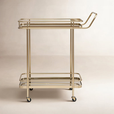 Thembi Metal Bar Cart