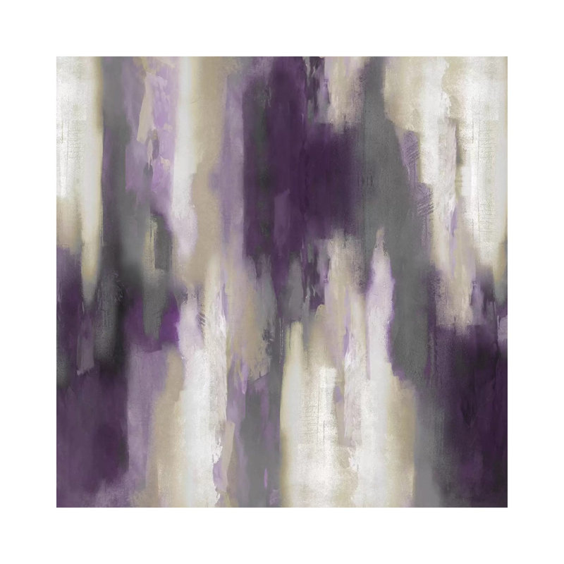 Amethyst Perspective III by Carey Spencer - Wrapped Canvas Print, 93.98 cm H x 93.98 cm W x 3.175 cm D