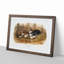 Black Rat by J.W. Audubon - Picture Frame Painting Print-55686600-55686603