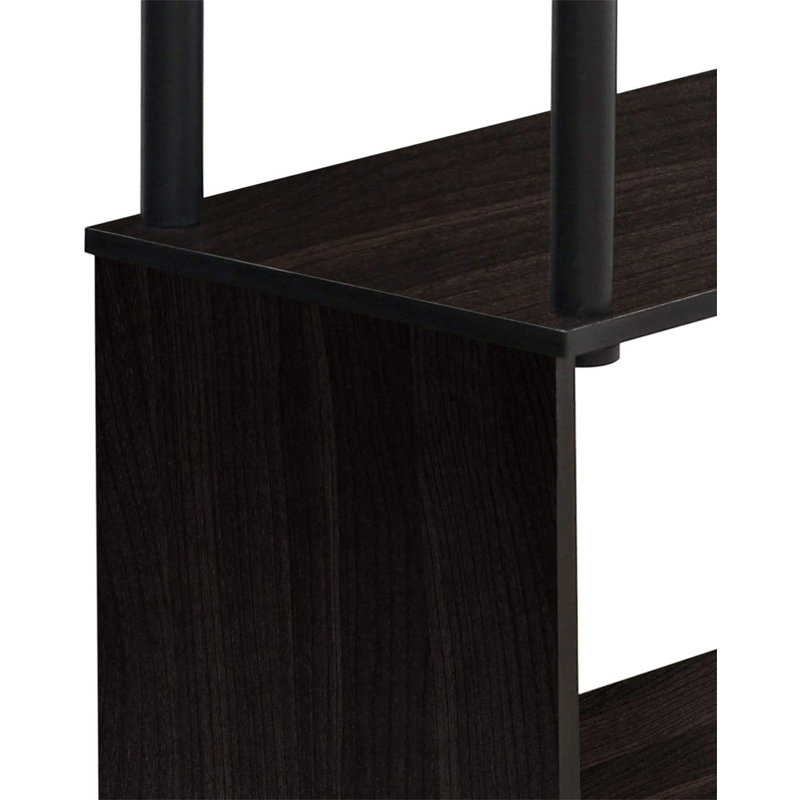 Salley 63.5cm H x 59.7cm W Plastic + Manufactured Wood Etagere Bookcase