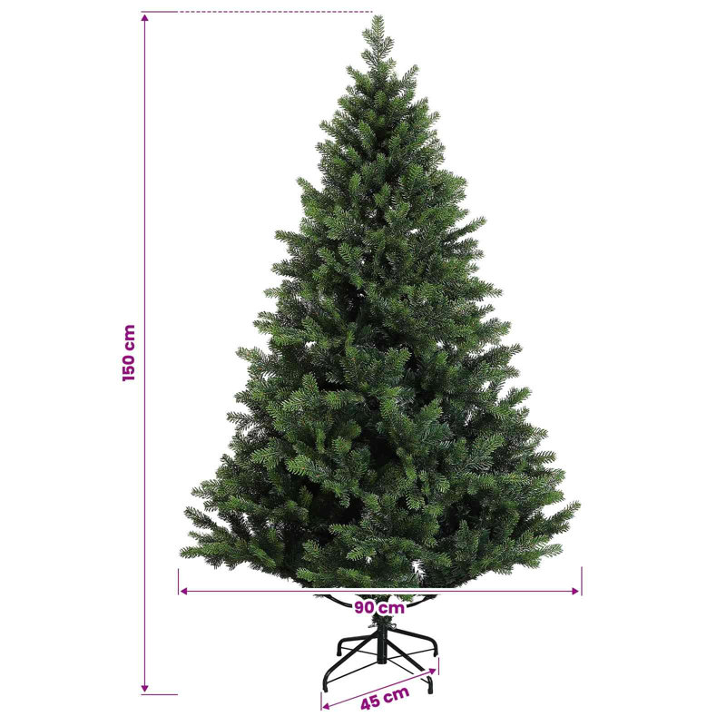 Christmas Tree, 150 cm, Green