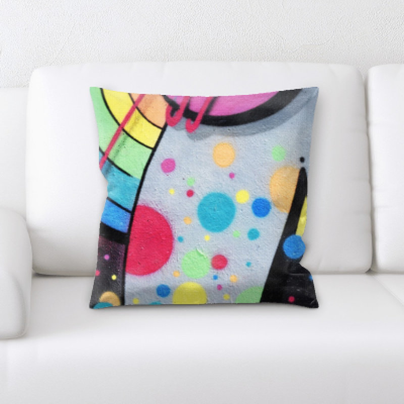 Microsuede Throw Pillow