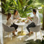 Cleofus Round Metal Base Dining Table-2073071967-2074318863-2066672971