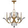 Beveled Arcs 5 - Light Chandelier