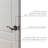 Scroll Lever Keyed Door Lever-86810686
