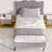 Upholstered Platform Bed, Bed Frame-259215809