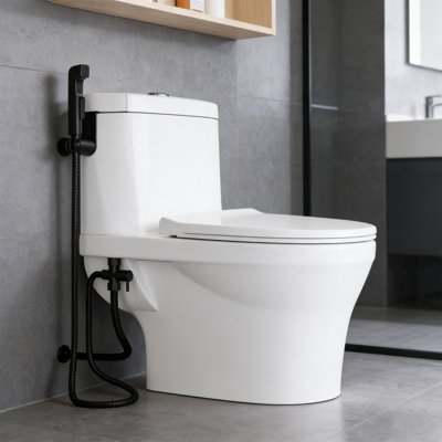 Single Mode Bidet Sprayer With 47" Hose