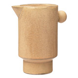 Hamon Stoneware Pitcher