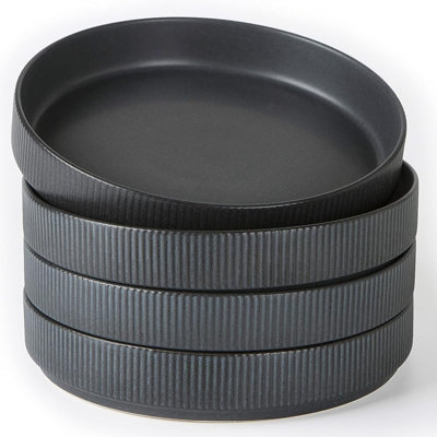 Stoneware Pasta Bowl Set (Set of 4)