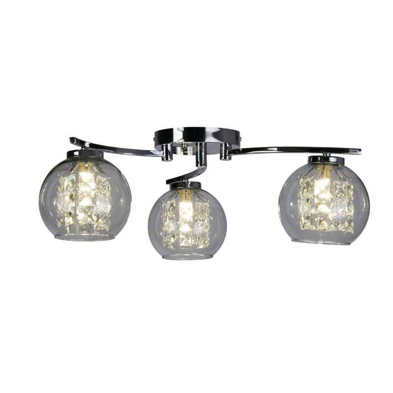 Glass Flush Mount