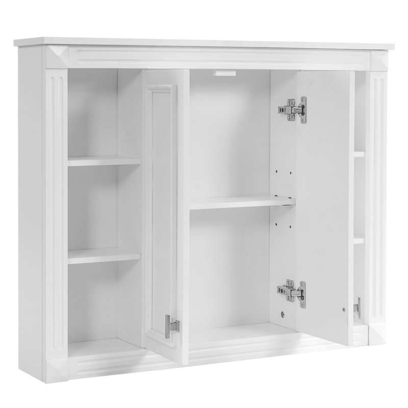 Armoire à pharmacie murale 36 po x 28 po avec 1 tablette réglable