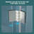 Sophisticated 34"W X 72"H Fold Frameless Shower Door With Tempered Glass-111795385