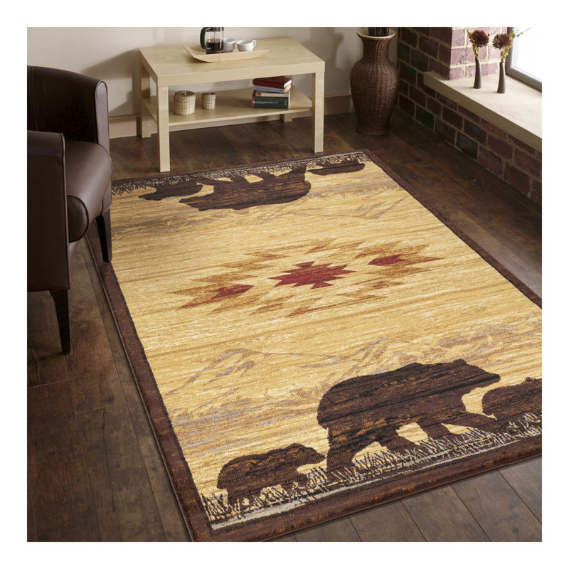 Tapis multicolore Nature's Nest, Rectangle 7 pi 10 po x 10 pi 3 po