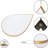 Golden Embellished Hanging Mirror