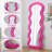 Full Length Wave Rose Floor Mirror For Bedroom Living Room Hanging Or Against The Wall-1968693797