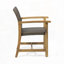 Fauteuils club d'extérieur en bois d'acacia-1801513289