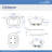 60" L x 42" W Free Standing Soaking Acrylic Bathtub