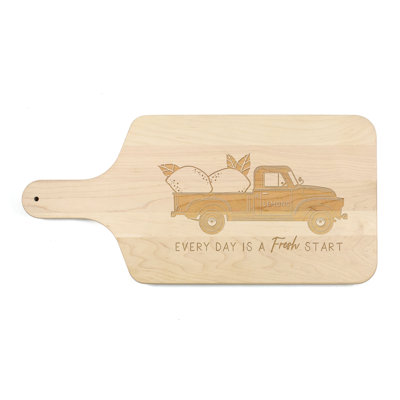 Lemon Truck Cutting Board