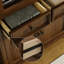 Bibliothèque simple de style américain