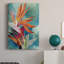 «Vivid Birds of Paradise II», impression sur toile tendue-2105725214
