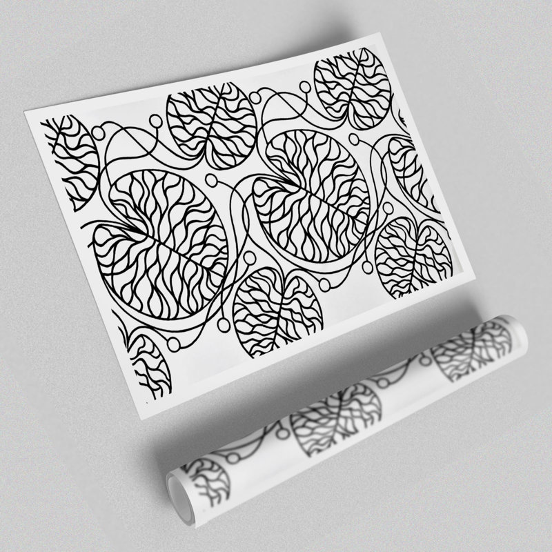 Marimekko Graph 01 Contemporary - No Frame Print, 42cm H x 59.4cm W x 1cm D