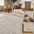 Soft Washable Vintage Distressed Beige Area Rug with Non-Slip Backing-90967564-89270437