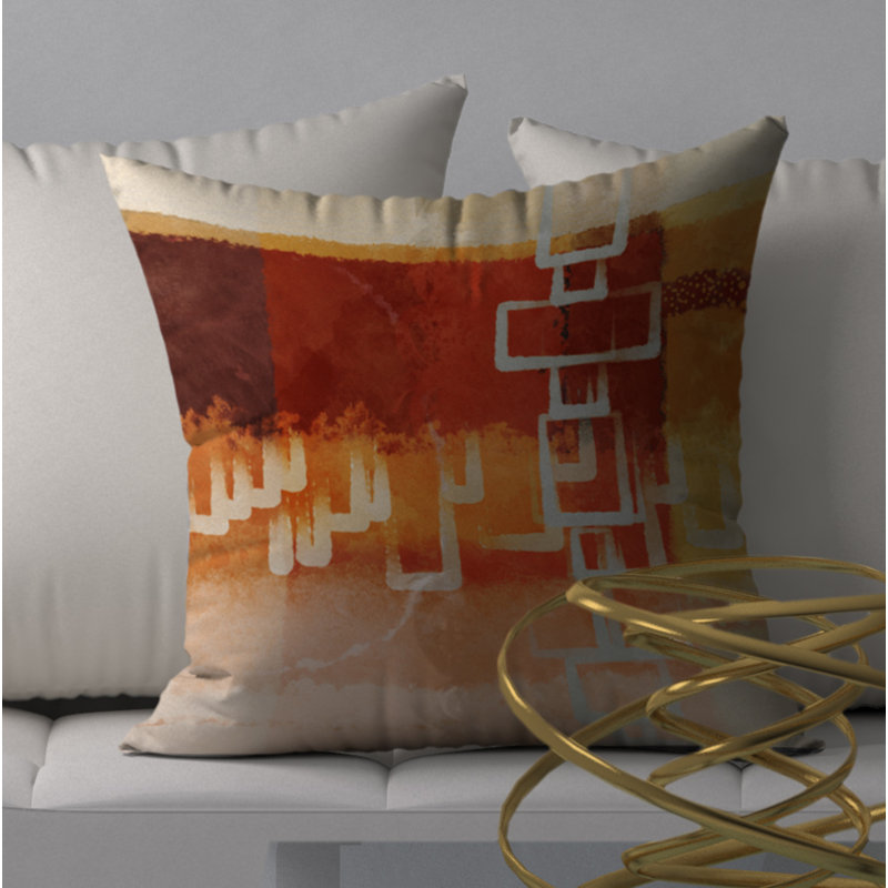 Housse d’oreiller carrée delicious Care/insert, 18" x 18"