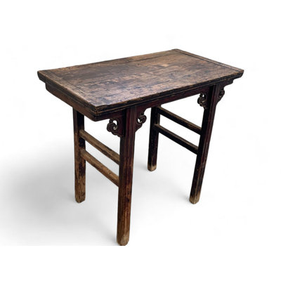 Console en bois massif 37,00787401574803 po
