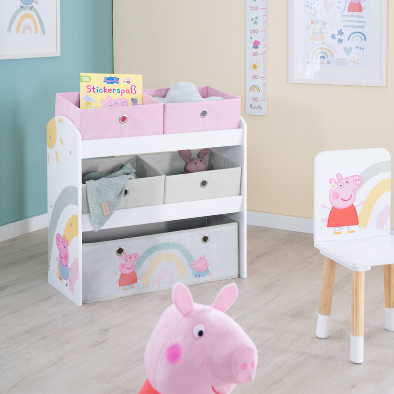 Peppa Pig Roba Toy Organiser with Bins