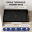 Base de douche 48 po x 30 po en acrylique avec bonde centrale DeerValley-94804372-122807758