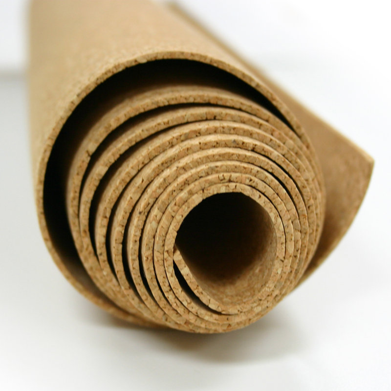 Rouleau de liège naturel de Gand 1/4 de pouce, H 48 po x l 120 po x P 0,13 po
