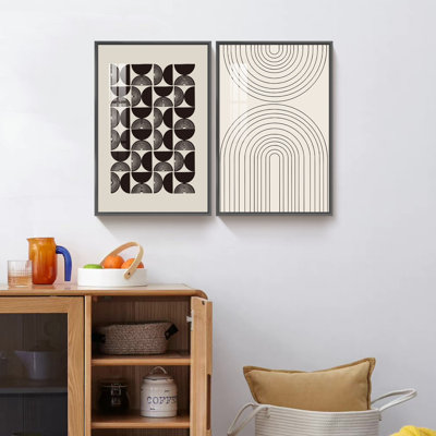 BOHO Wall Art - impression de 2 pièces