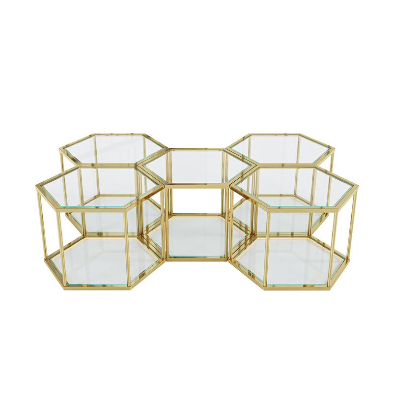 1 + 4 Salon Petite table basse Table de lit Table d'appoint Table d'appoint seulement La table, pas de chaises.