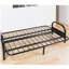 Base de futon ajustable noire