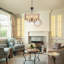 5 - Light 18.35” Dimmable Metal Drum Rattan Bohemian Candle Chandelier With Seagrass Shade-1463574792