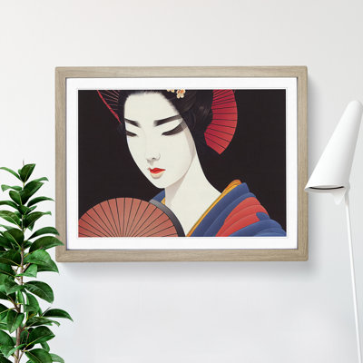 Gracious Geisha - Single Picture Frame Print