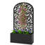 Lit de jardin surélevé courbé, jardinière généreuse, jardinière polyvalente