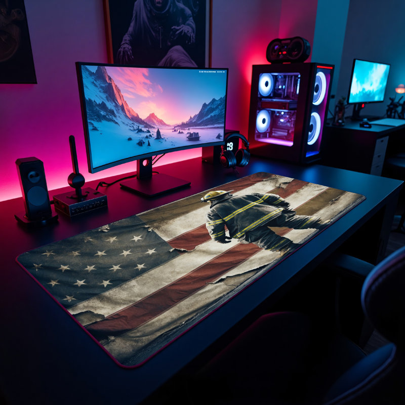 Polyester Desk Pad, 23.6x13.8